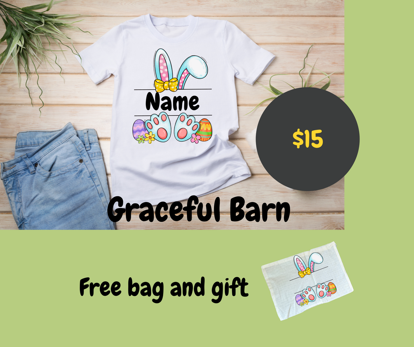 toddler and kids Easter t-shirt